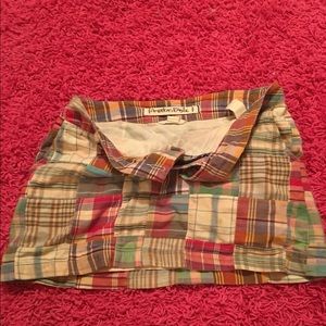 AE Plaid skirt